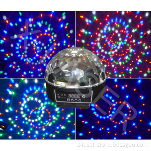 Five Color Auto Voice-Contrl +DMX Magic Ball Light/ Holiday Light/Christmas Lights